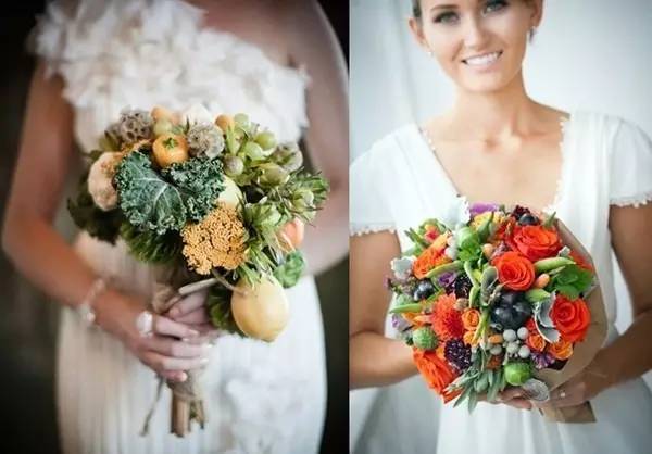 用吃不完的蔬果做絕美插花