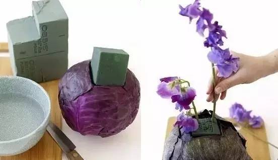 用吃不完的蔬果做絕美插花