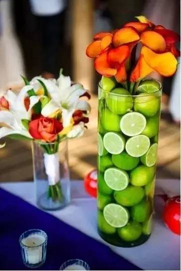 用吃不完的蔬果做絕美插花