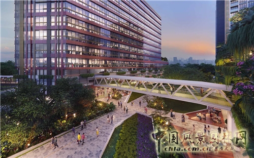 “綠色之光”特色景觀