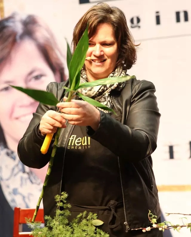 比利時花藝大師在浙江海寧市舉辦插花講座