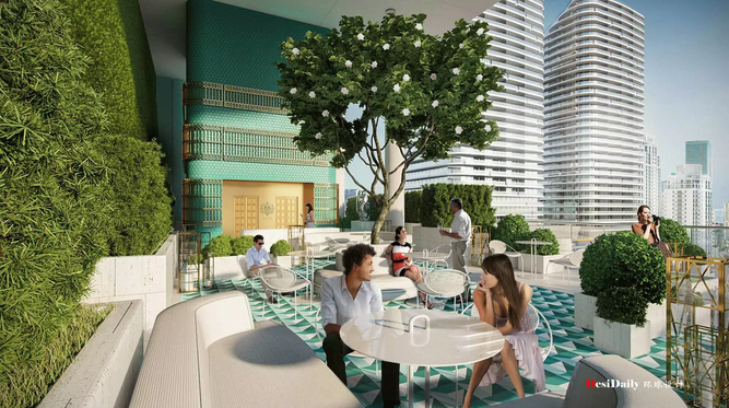 360°環形大陽臺的極致奢華海景公寓