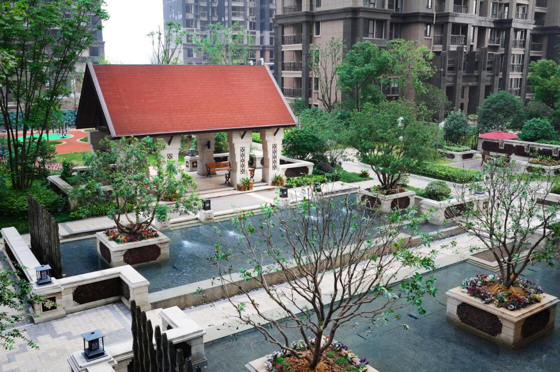 案例賞析:大華鉑金酈府景觀