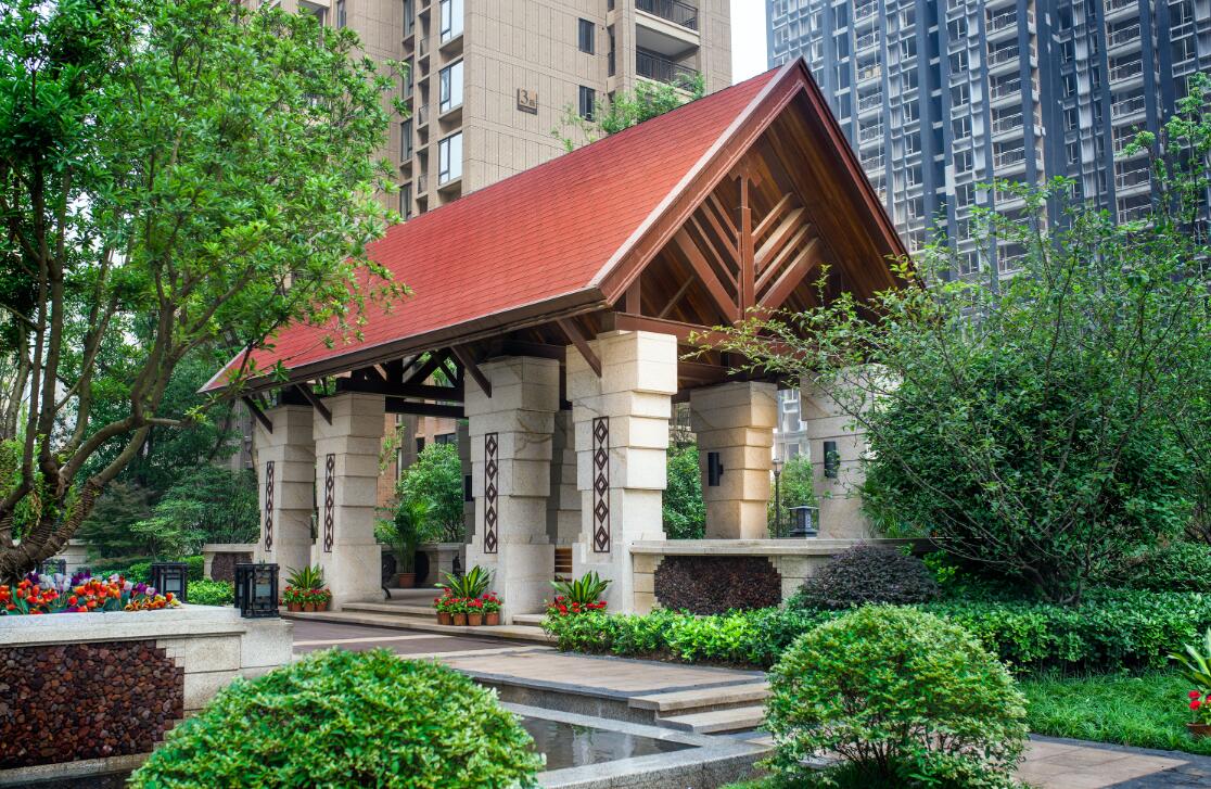 案例賞析:大華鉑金酈府景觀