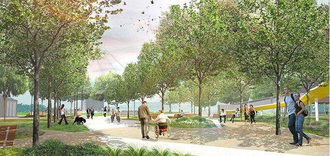 美國亞利桑那州歷史先鋒公園游樂區景觀