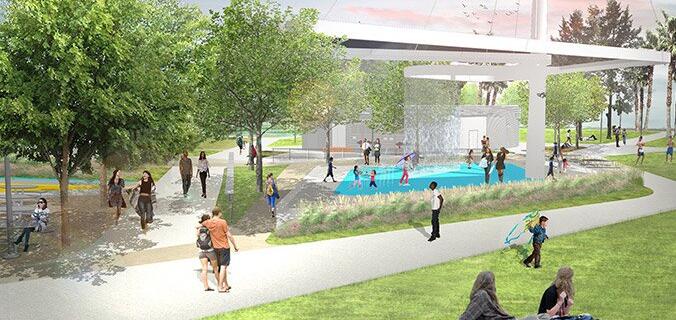 美國亞利桑那州歷史先鋒公園游樂區景觀