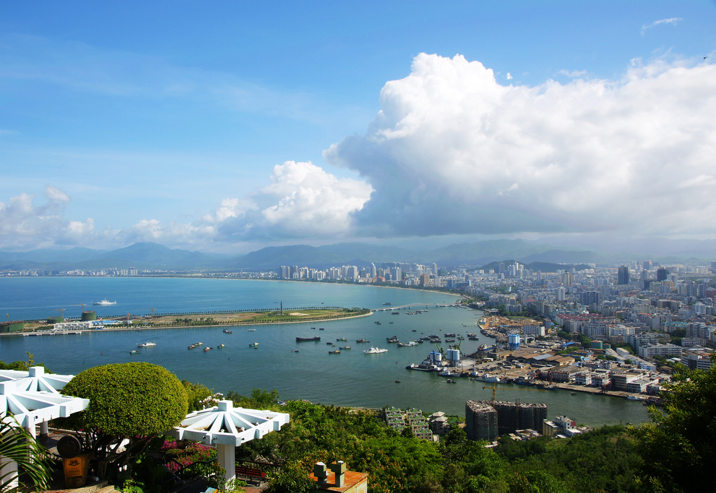 國家三部委專家組檢查三亞海綿城市建設