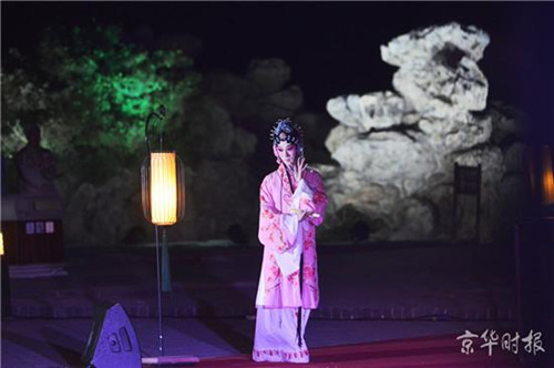 圓明園上演皇家園林版昆曲《牡丹亭》