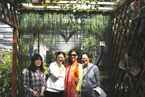 中國風景園林網考察世界花卉大觀園