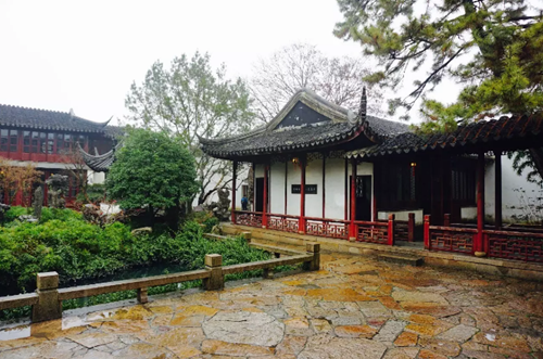 蘇州園林：建筑構成布局自由的典型