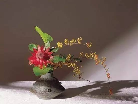 東方插花三大原則,構圖表現形式和十三要訣