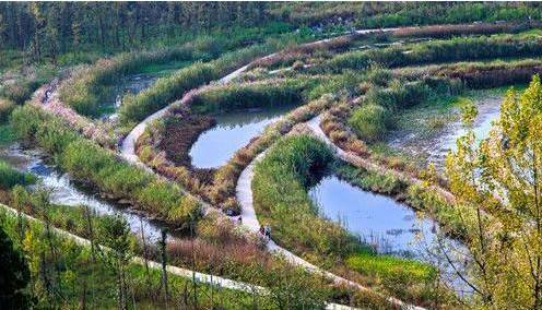六盤水的河畔梯田濕地