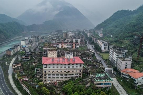 汶川大地震9周年:依然令人震撼的遺址景觀