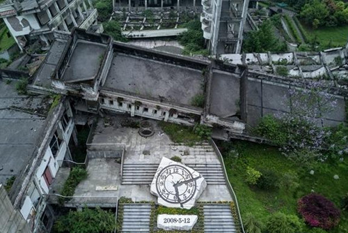 汶川大地震9周年:依然令人震撼的遺址景觀