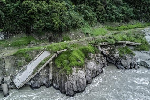 汶川大地震9周年:依然令人震撼的遺址景觀