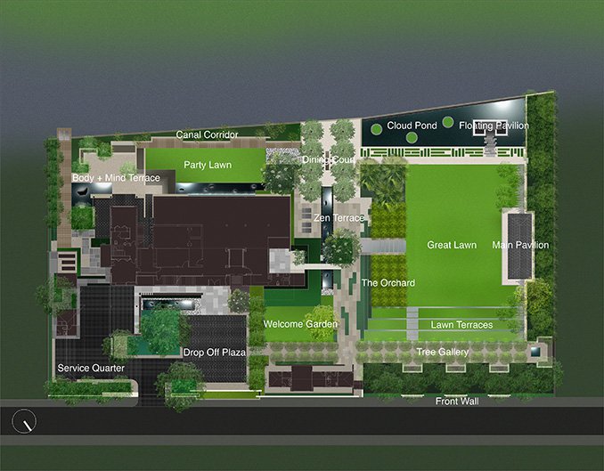 泰國曼谷拉卡班J住宅區(qū)景觀設(shè)計案例賞析