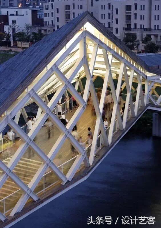 創意橋梁設計帶來獨特的城市風景