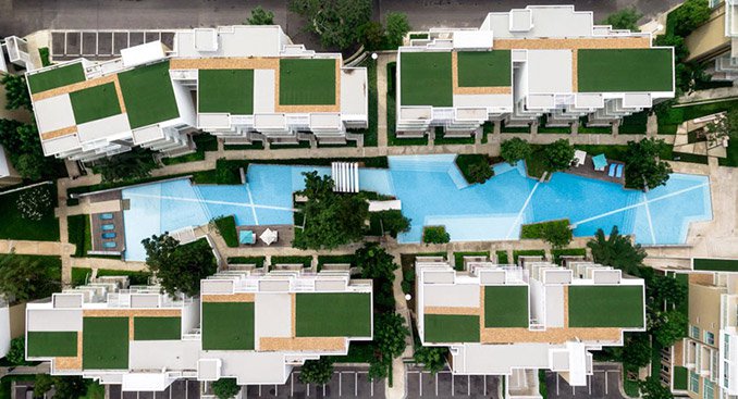 泰國萬韋伊萊低層住宅區景觀設計項目賞析