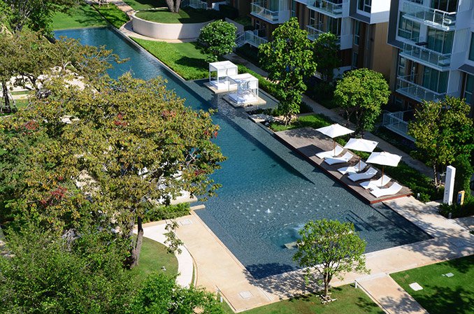 泰國萬韋伊萊低層住宅區景觀設計項目賞析