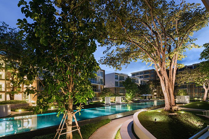 泰國萬韋伊萊低層住宅區景觀設計項目賞析