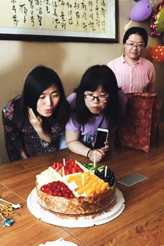 中國風景園林網為員工舉辦集體生日會