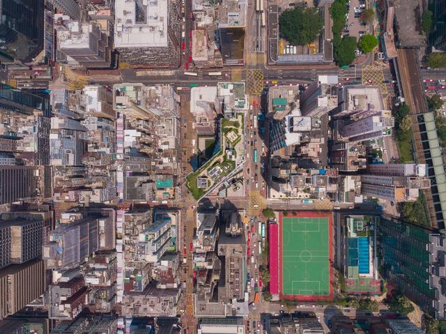 繁華都市的屋頂活力空間——香港空中花園