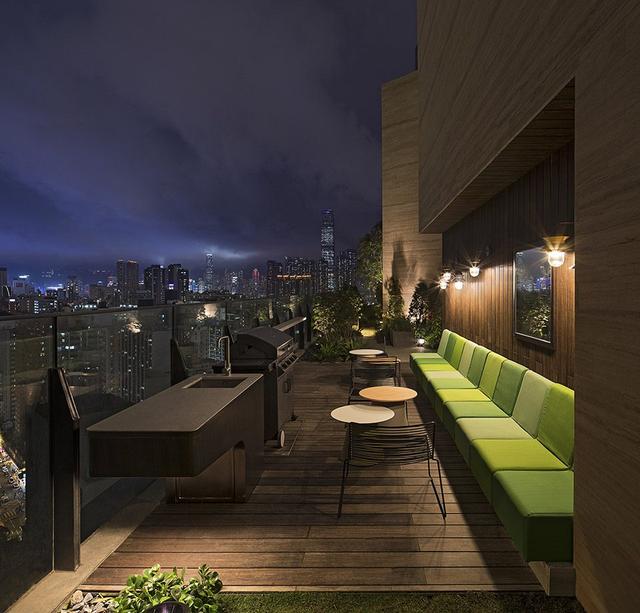 繁華都市的屋頂活力空間——香港空中花園