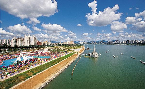 韓國最貴的公園-汝矣島漢江公園