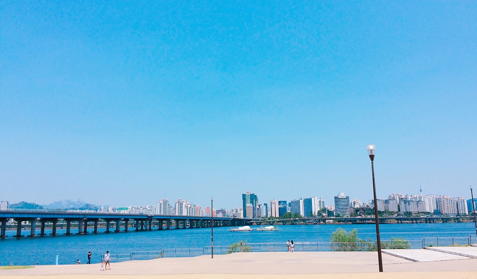 韓國最貴的公園-汝矣島漢江公園