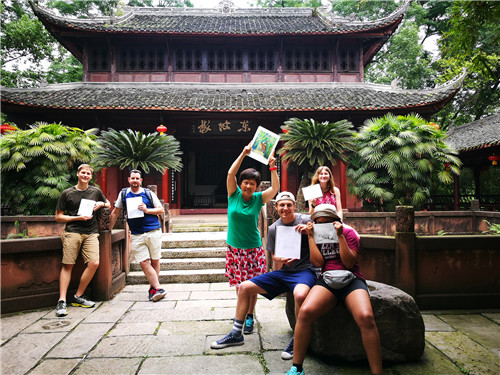 奧克拉荷馬州立大學(xué)景觀專業(yè)學(xué)生來華交流6