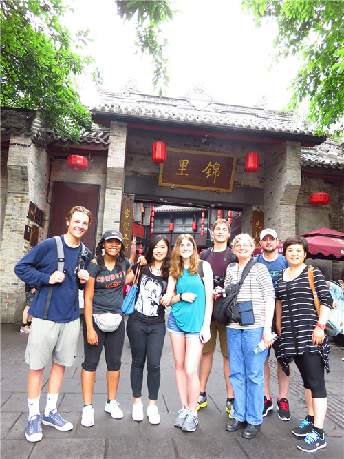 奧克拉荷馬州立大學(xué)景觀專業(yè)學(xué)生來(lái)華交流8