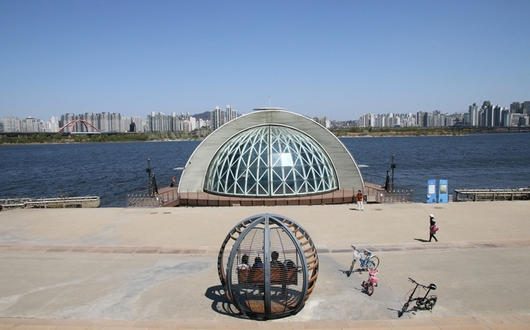 韓國最貴的公園-汝矣島漢江公園