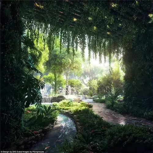 世界首家自帶“熱帶雨林”的奢華酒店