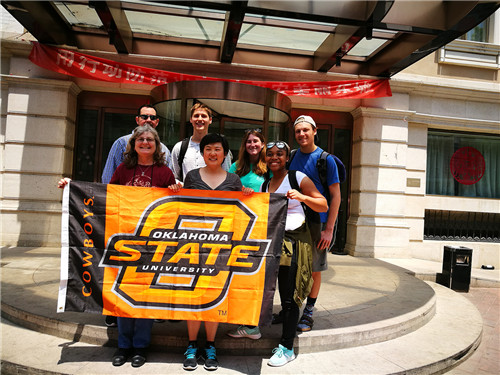 奧克拉荷馬州立大學景觀專業學生來華交流9