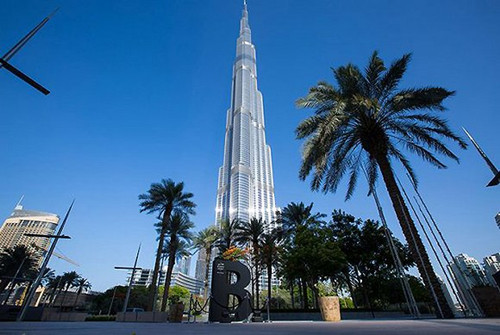 迪拜推出城市字體 把它們變成一道城市風景