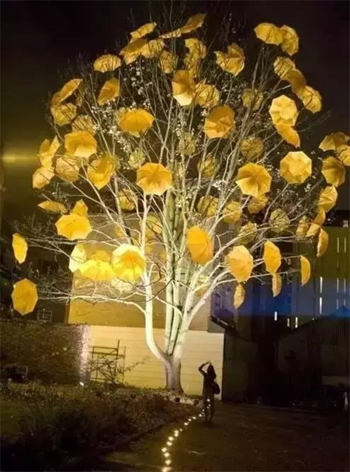 景觀照明中,植物的運用竟如此講究