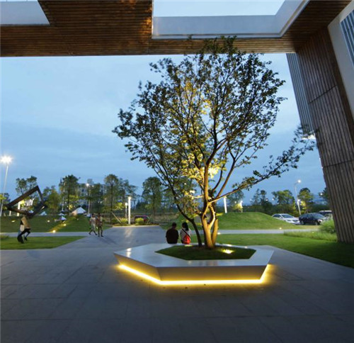 景觀照明中,植物的運用竟如此講究