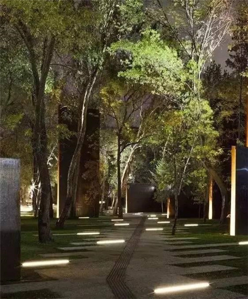 景觀照明中,植物的運用竟如此講究