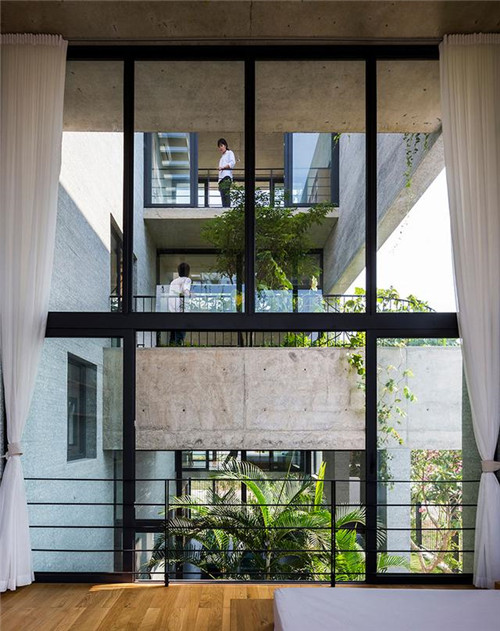 帶屋頂花園的綠色住宅