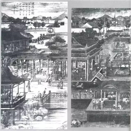 園林文化:版畫中的園林素材