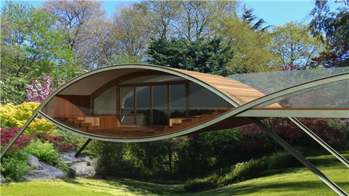 “藍森林”樹屋給你樹梢間生活的神奇體驗