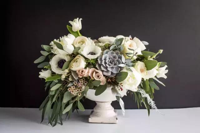 插花藝術：俄羅斯風情插花捧花（組圖）