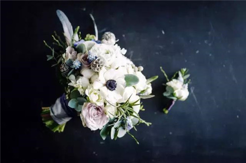 插花藝術：俄羅斯風情插花捧花（組圖）