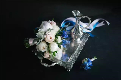 插花藝術：俄羅斯風情插花捧花（組圖）