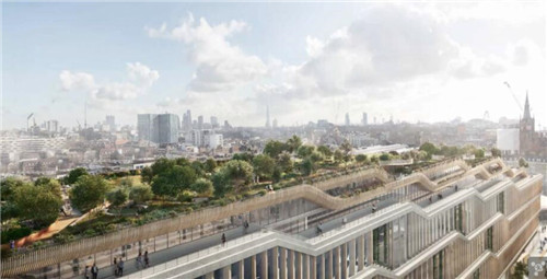 Google倫敦總部設計公開 另一個空中花園