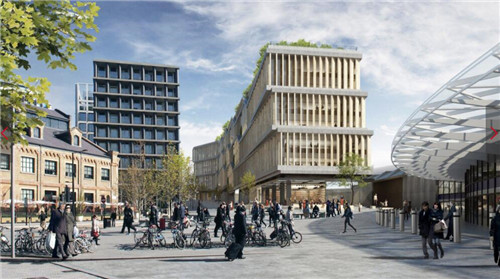 Google倫敦總部設計公開 另一個空中花園