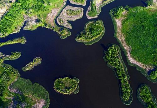 航拍長(zhǎng)春凈月潭公園(組圖)