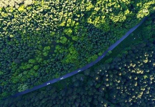 航拍長(zhǎng)春凈月潭公園(組圖)