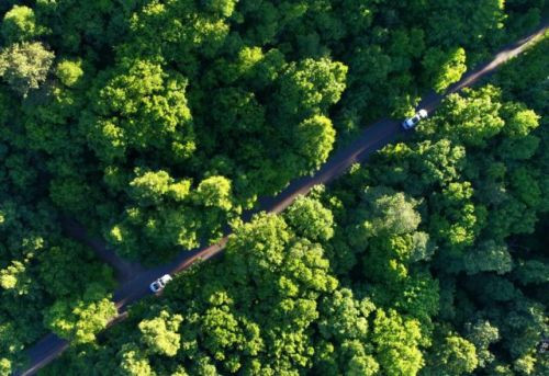 航拍長(zhǎng)春凈月潭公園(組圖)