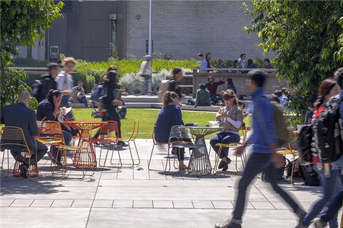 澳大利亞莫納什大學里充滿活力的開放空間